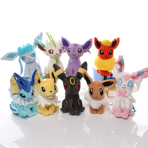 eeveelutions plushies